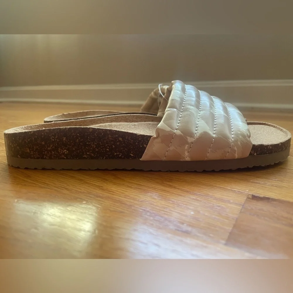 NWT! Aerie Cork Slide Sandals - Picture 7 of 9